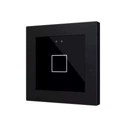 Выключатель Zennio Flat RGB 55 X1 (ZVIFR55X1A) (Антрацит)