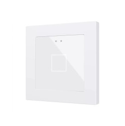 Выключатель Zennio Flat RGB 55 X1 (ZVIFR55X1W) (Белый)