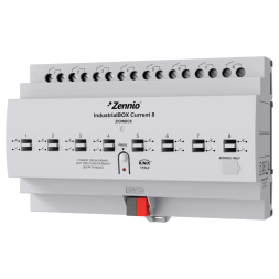 KNX-релейный актуатор Zennio IndustrialBOX Current 8 (ZIOINBC8)