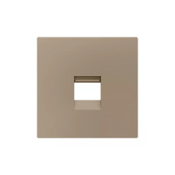 Накладка на RJ45-розетку Zennio ZS55 830001204 (Шампань)