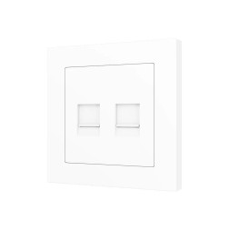Накладка на RJ45-розетку Zennio ZS55 830001309 (Матово-белый)