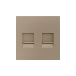 Накладка на RJ45-розетку Zennio ZS55 830001304 (Шампань)