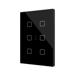 Выключатель Zennio Flat XL X6 (ZVIFXLX6A)