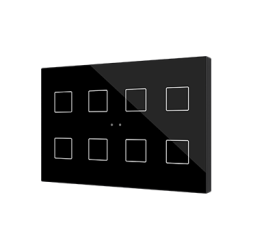 Выключатель Zennio Flat XL X8 (ZVIFXLX8A)