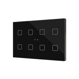 Выключатель Zennio Flat XL X8 (ZVIFXLX8A)