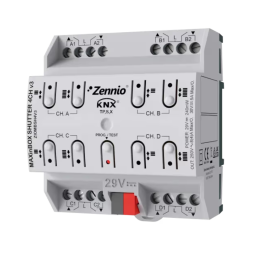 KNX-актуатор жалюзи Zennio MAXinBOX SHUTTER 4CH v3 (ZIOMBSH4V3)