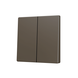 Клавиша для кнопки Zennio ZS55 ZS55CSOFT24M (Мокка, Up/Down push)