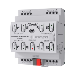 KNX-актуатор жалюзи Zennio ShutterBOX Drive 4CH (ZIOSHD4)