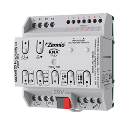 KNX-контроллер фанкойла Zennio MAXinBOX Hospitality v3 (ZCLHP126V3)