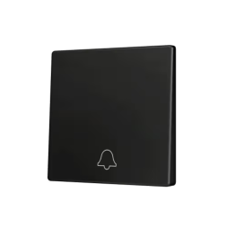 Клавиша для кнопки Zennio ZS55 ZS55CSOFT11DA (Антрацит, Дверной звонок)