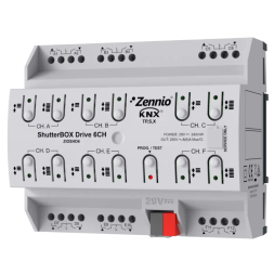KNX-актуатор жалюзи Zennio ShutterBOX Drive 6CH (ZIOSHD6)
