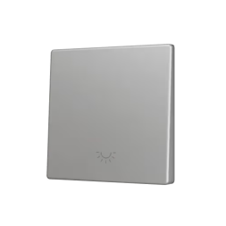 Клавиша для кнопки Zennio ZS55 ZS55CSOFT11LS (Серебро, Освещение)