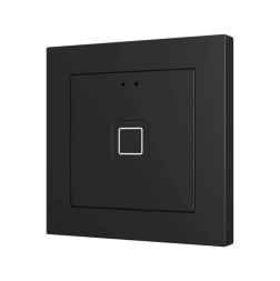 Выключатель Zennio Tecla RGB 55 X1 (ZVITR55X1A) (Антрацит)