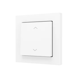 KNX-кнопка Zennio ZS55 ZS551PB2SMW (Матово-белый, Жалюзи)